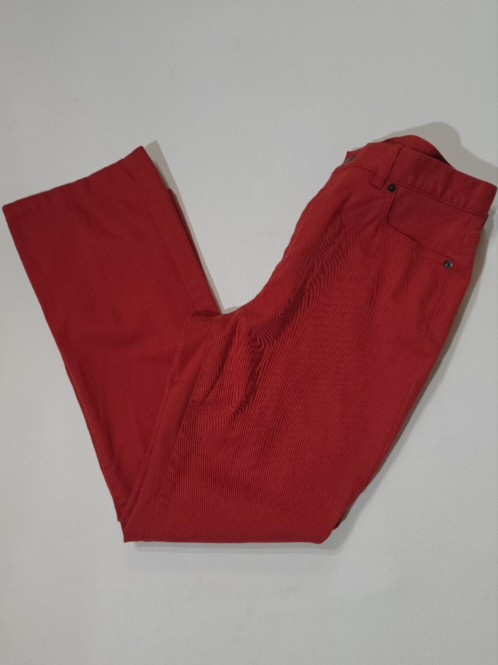 Ralph Lauren Jeans Womens Size 10P Red Denim High Rise‎ Coastal Chic